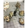 Image 5 : LOT OF OWL FIGURINES