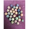 Image 1 : LOT OF ANTIQUE CLAY MARBLES