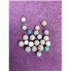 Image 2 : LOT OF ANTIQUE CLAY MARBLES