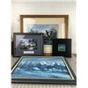 Image 1 : LOT OF 4 FRAMED PRINTS PAINTING