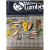 Image 2 : LOT OF TOOLS CLAMPS FILES FISHING LURES ETC
