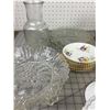 Image 7 : LOT OF GLASS CHINA MILK BOTTLES WITH CARRIER