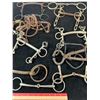 Image 1 : LOT OF VINTAGE HORSE BITS