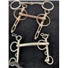 Image 5 : LOT OF VINTAGE HORSE BITS