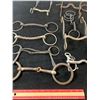 Image 1 : LOT OF VINTAGE HORSE BITS