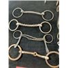 Image 2 : LOT OF VINTAGE HORSE BITS