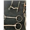 Image 3 : LOT OF VINTAGE HORSE BITS
