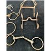 Image 4 : LOT OF VINTAGE HORSE BITS