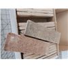 Image 3 : LOT OF VINTAGE 1/2" VENEER BRICK SLICES ESTEVAN