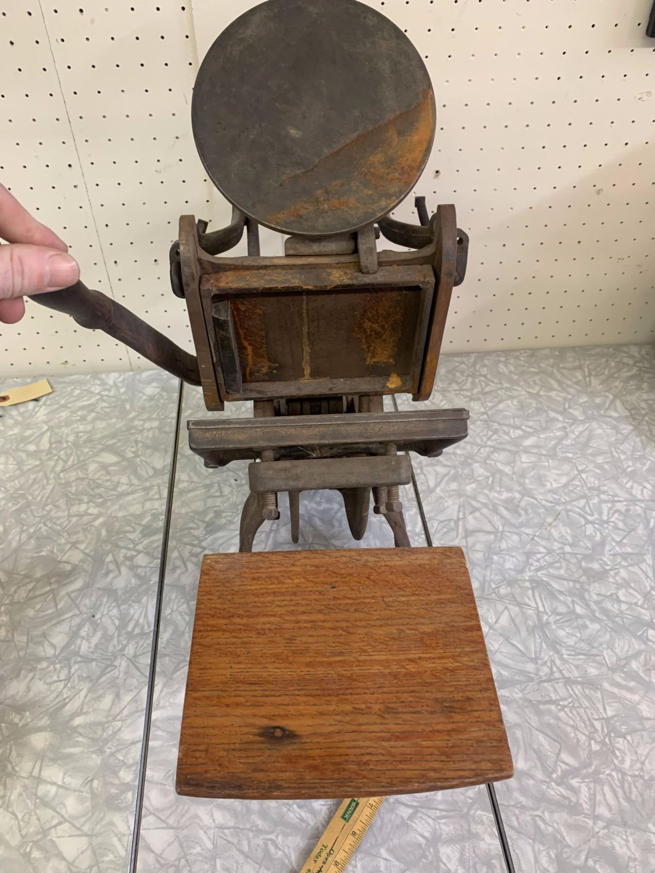 Letterpress Cast ANTIQUE CRAFTSMEN MACHINERY CO BOSTON CAST IRON LETTERPRESS - Schmalz ...