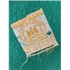 Image 4 : VINTAGE HUDSONS BAY COMPANY 4 POINT GREEN WOOL BLANKET (minor wear and tear, staining etc.)