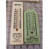 Image 2 : VINTAGE ADVERTISING THERMOMETERS MEDICINE HAT ETC