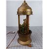 Image 1 : VINTAGE GODDESS OIL DRIP TABLE TOP LAMP POWERS ON NO OIL