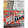 Image 2 : LOT OF 30s 40s AND MORE VINTAGE RADIO RELATED CATALOGS MAGAZINES ETC