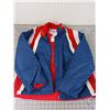 Image 2 : VINTAGE POLARIS 2 PIECE SNOWSUIT JACKET AND SKI PANTS SIZE SMALL