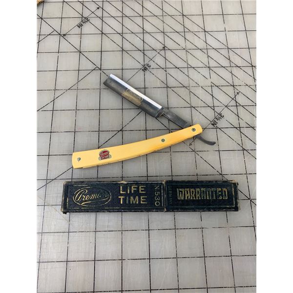 ANTIQUE PREMIER LIFE TIME STRAIGHT RAZOR - Schmalz Auctions