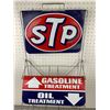 Image 2 : VINTAGE STP GASOLINE OIL TREATMENT SERVICE STATION SIGN DISPLAY STAND 34" TALL