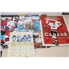 Image 2 : Hockey magazines - Blades tickets - Oilers calendar