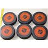 Image 2 : 6 NHL hockey pucks