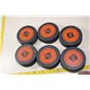 Image 2 : 6 NHL hockey pucks