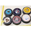 Image 1 : 6 NHL hockey pucks