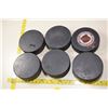 Image 2 : 6 NHL hockey pucks