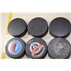 Image 2 : 6 NHL hockey pucks