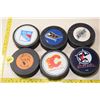 Image 1 : 6 NHL hockey pucks