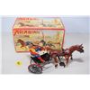Image 1 : Antique Arabian windup chariot horse toy - Germany