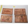 Image 1 : Leather postcards