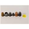 Image 1 : Thimble lot - some sterling