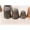 Image 2 : Thimble lot - some sterling