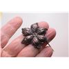 Image 3 : Sterling floral brooch