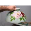 Image 2 : B7H hanging oil lamp - hand painted shade