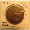 Image 2 : 1857 PC-6D One Penny Token Upper Canada