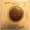 Image 2 : 1859 Low 9 Canada Large Cent