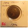 Image 1 : 1896 Canada Large Cent