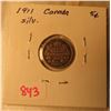 Image 1 : 1911 Canada Silver 5¢