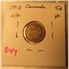 Image 1 : 1913 Canada Silver 5¢