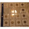 Image 1 : Lot of 14 Canada 5¢:  1922 - 1936 (no 1925, 1926 Far 6)
