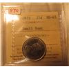 Image 1 : 1973 Small Bust Canada 25¢ MS-65 (ICCS AZ 074)
