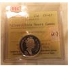 Image 1 : 2002 silver ultra heavy cameo Canada 25 cent ( PF-67) , ( ICCS-XBJ- 068)