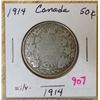 Image 1 : 1914 Canada Silver 50¢