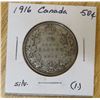 Image 2 : 1916 Canada Silver 50¢ (1.)