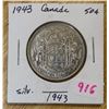 Image 1 : 1943 Canada silver 50 cent
