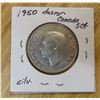 Image 2 : 1950 Design Canada Silver 50¢