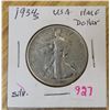 Image 1 : 1934s USA Silver Half Dollar