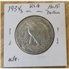 Image 2 : 1934s USA Silver Half Dollar