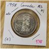 Image 1 : 1958 Canada Silver $1 (2.)