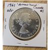 Image 2 : 1961 'Arrowhead' Canada Silver $1